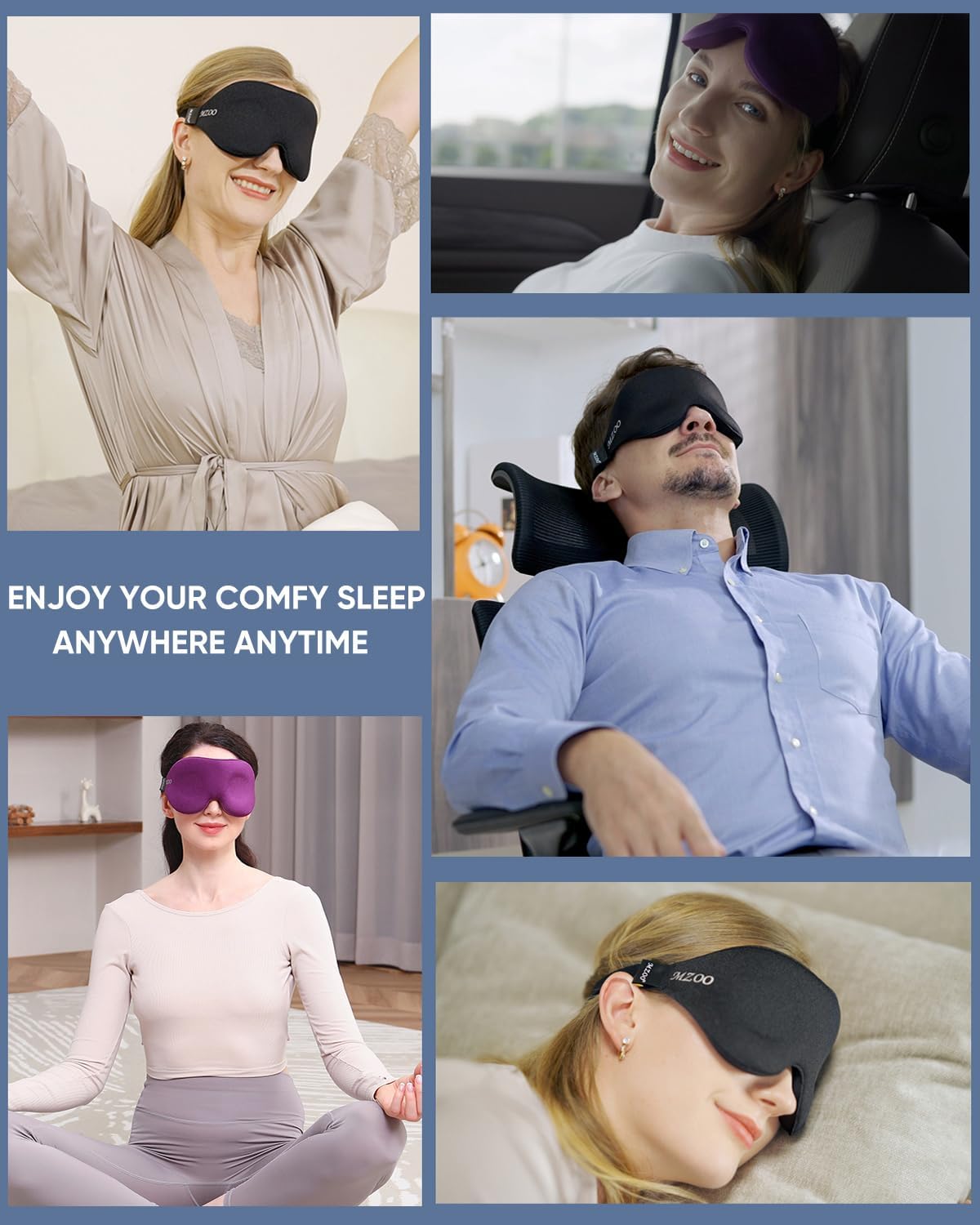 MZOO Sleep Eye Mask